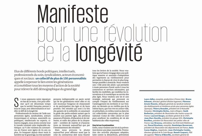 Manifeste pour une révolution de la longévité